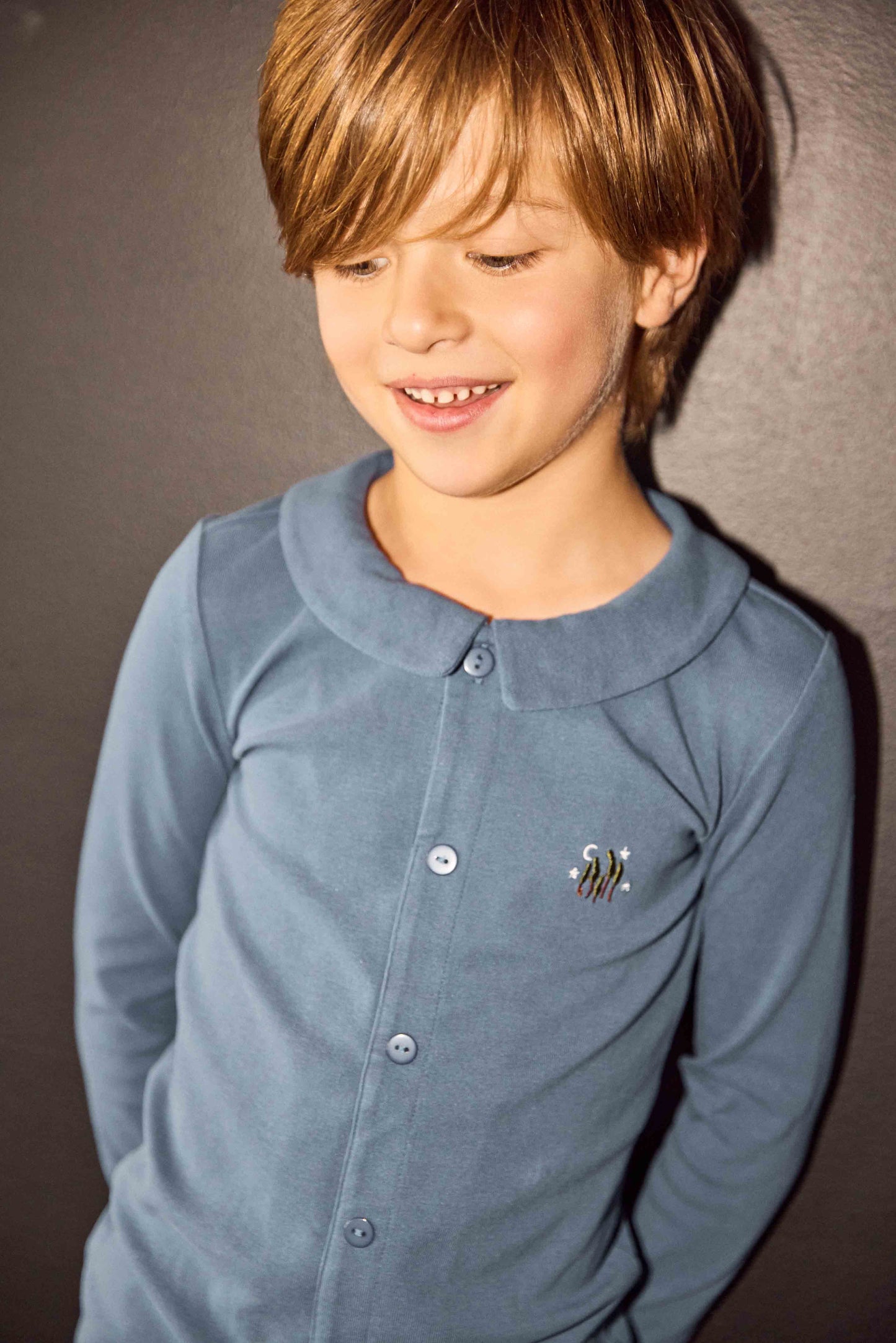 Ruffle Grandpa Loungewear Set