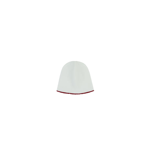 Bamboo Ribbed Kimono Beanie-Red