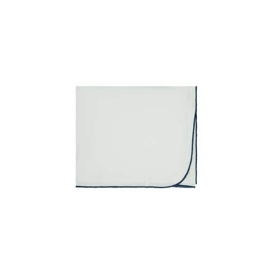 Bamboo Ribbed Blanket-Blue