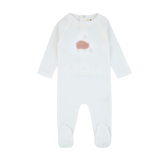 Fuzzy Sheep Footie, Girls
