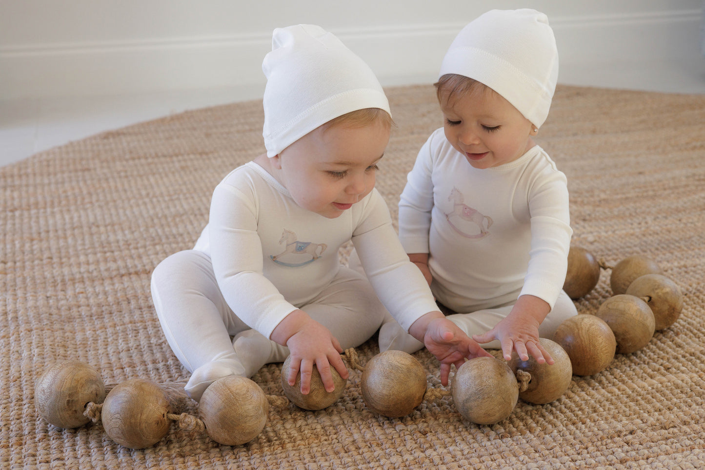 Girls Rocking Horse  Footie