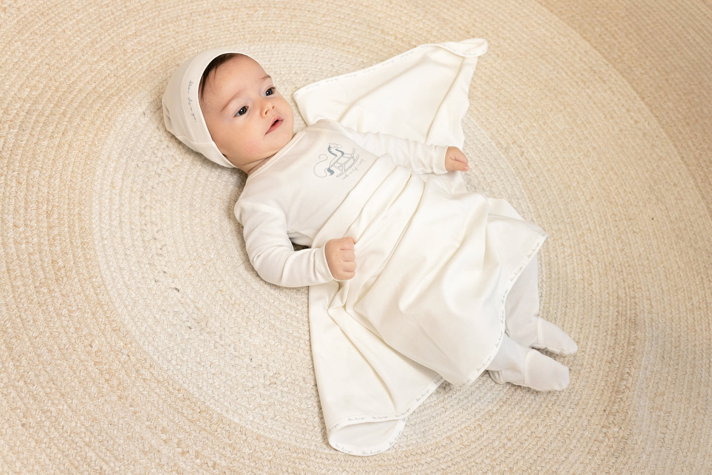 Rocking Horse Footie And Beanie, Boys