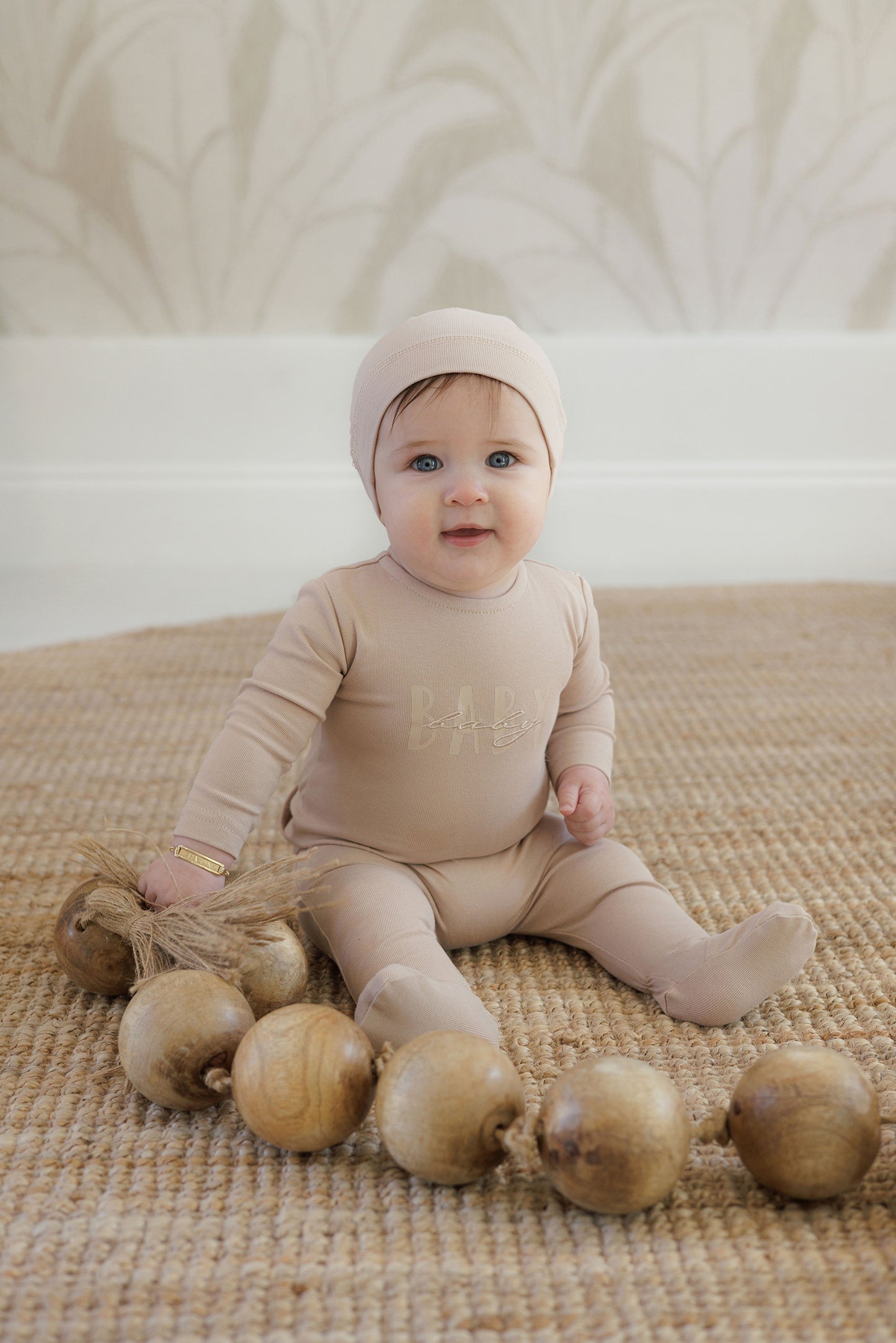 Boys Baby Print/Embroidered  Beanie