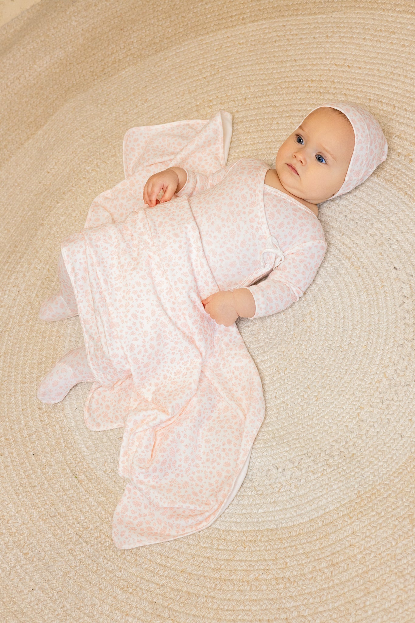 Floral Printed Blanket, Girls