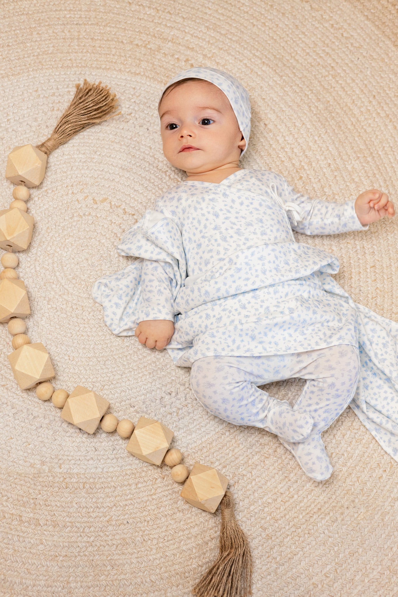 Floral Printed Blanket, Boys
