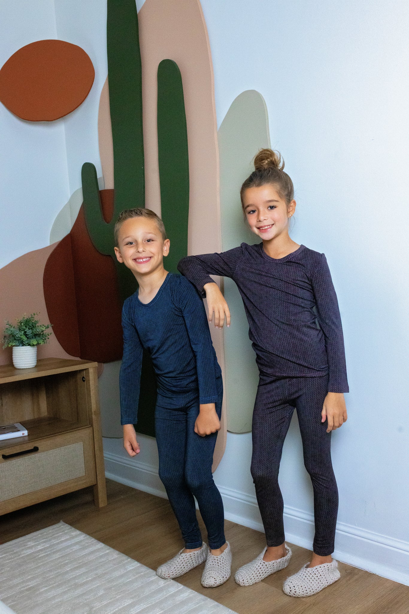 Ombre Printed Footie, Boys