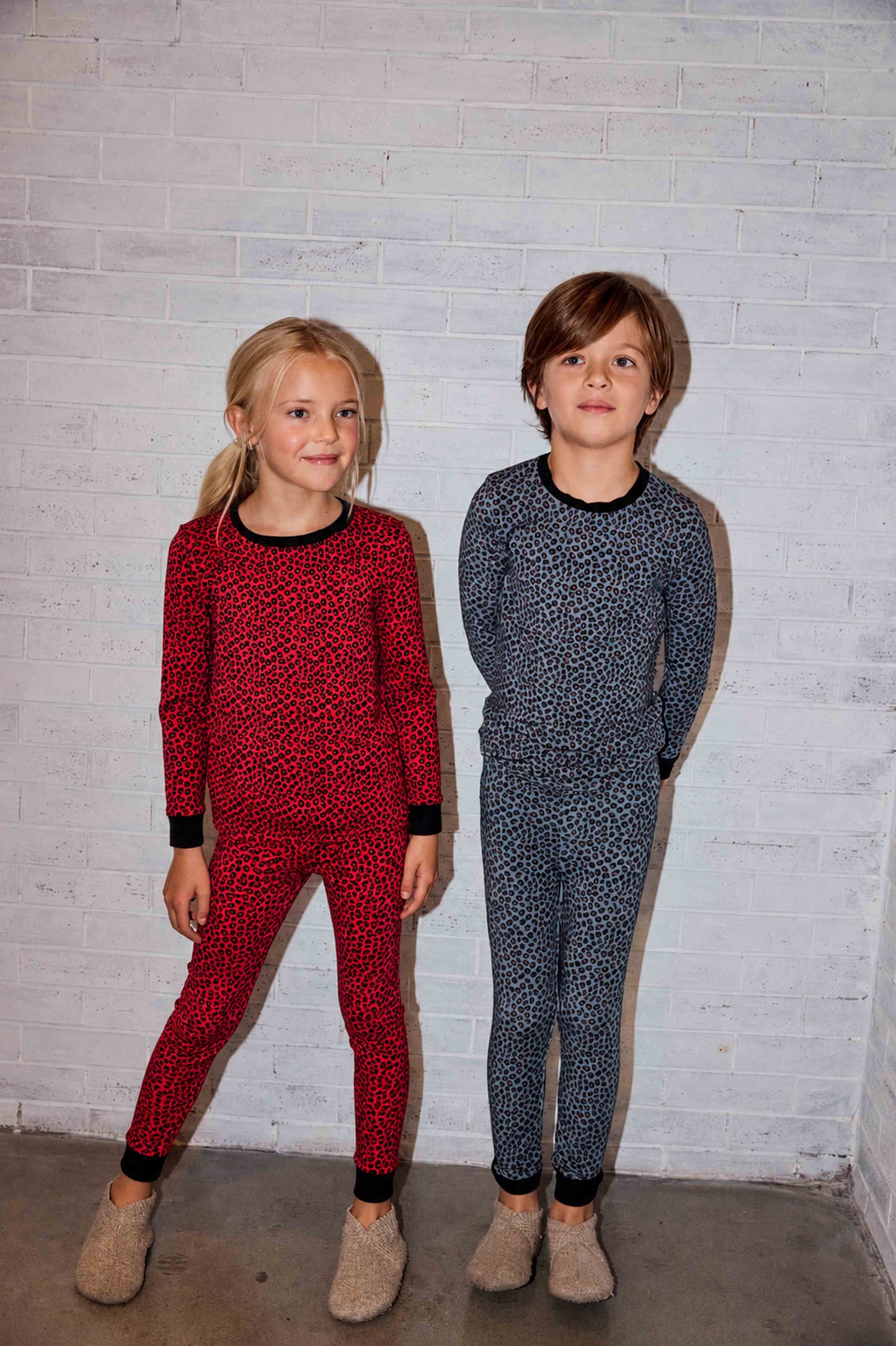 Bamboo Leopard Loungewear Set