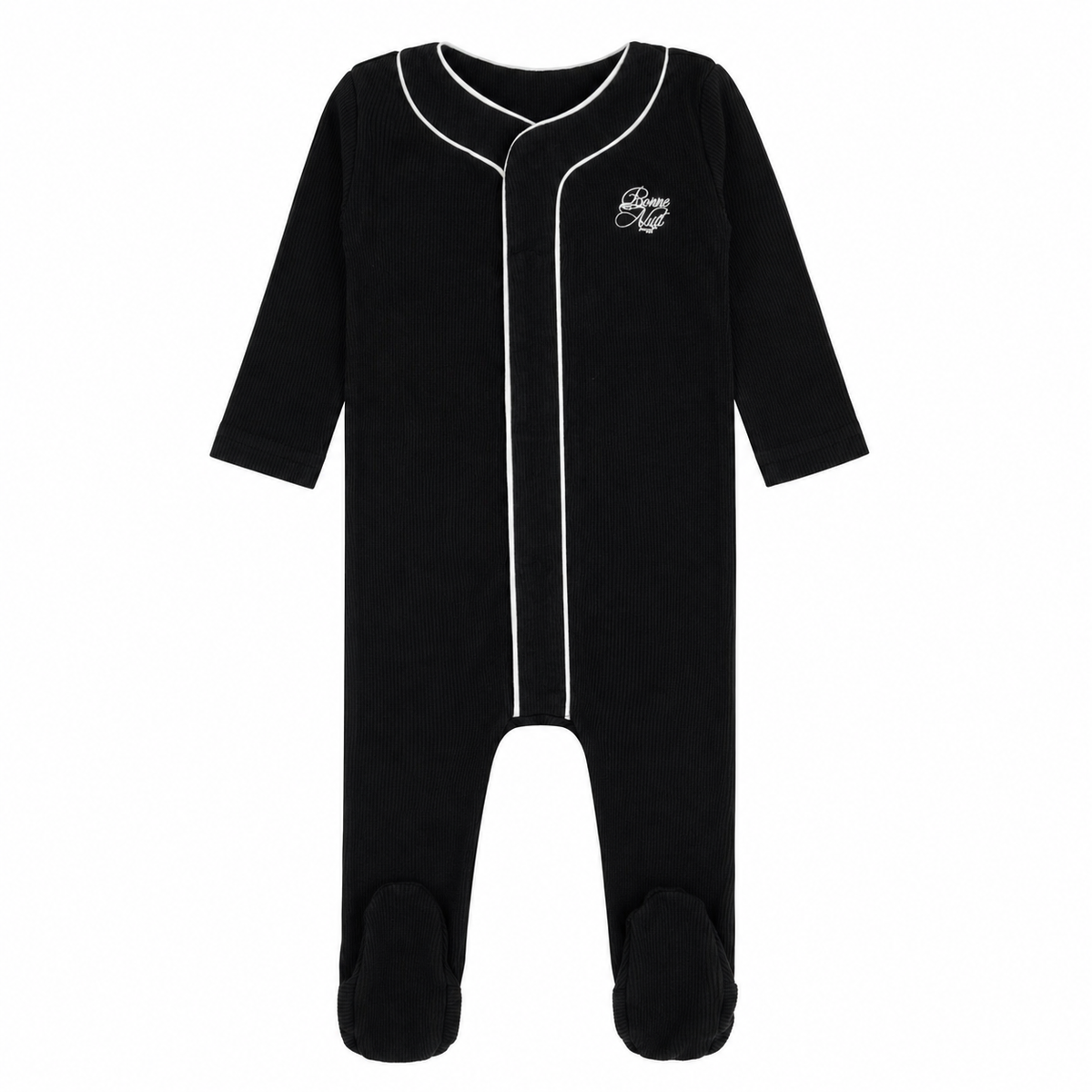 Bamboo Button Down Footie