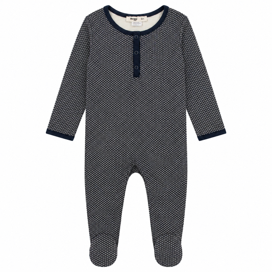 Bamboo Printed Footie, Boys