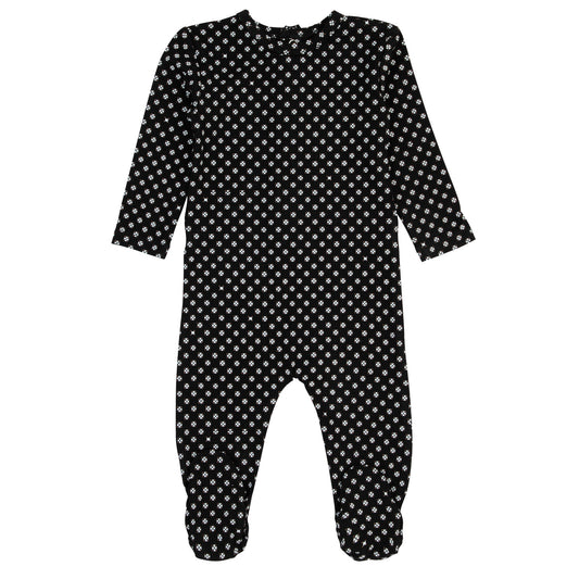 Boys Bamboo Pattern Footie