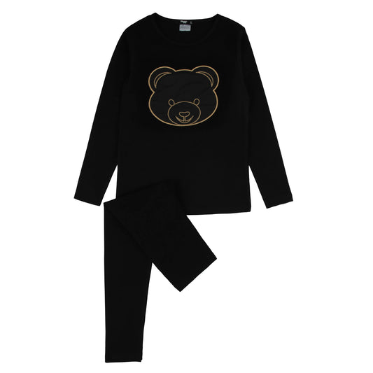 Boys Puffy Bear Loungewear Set