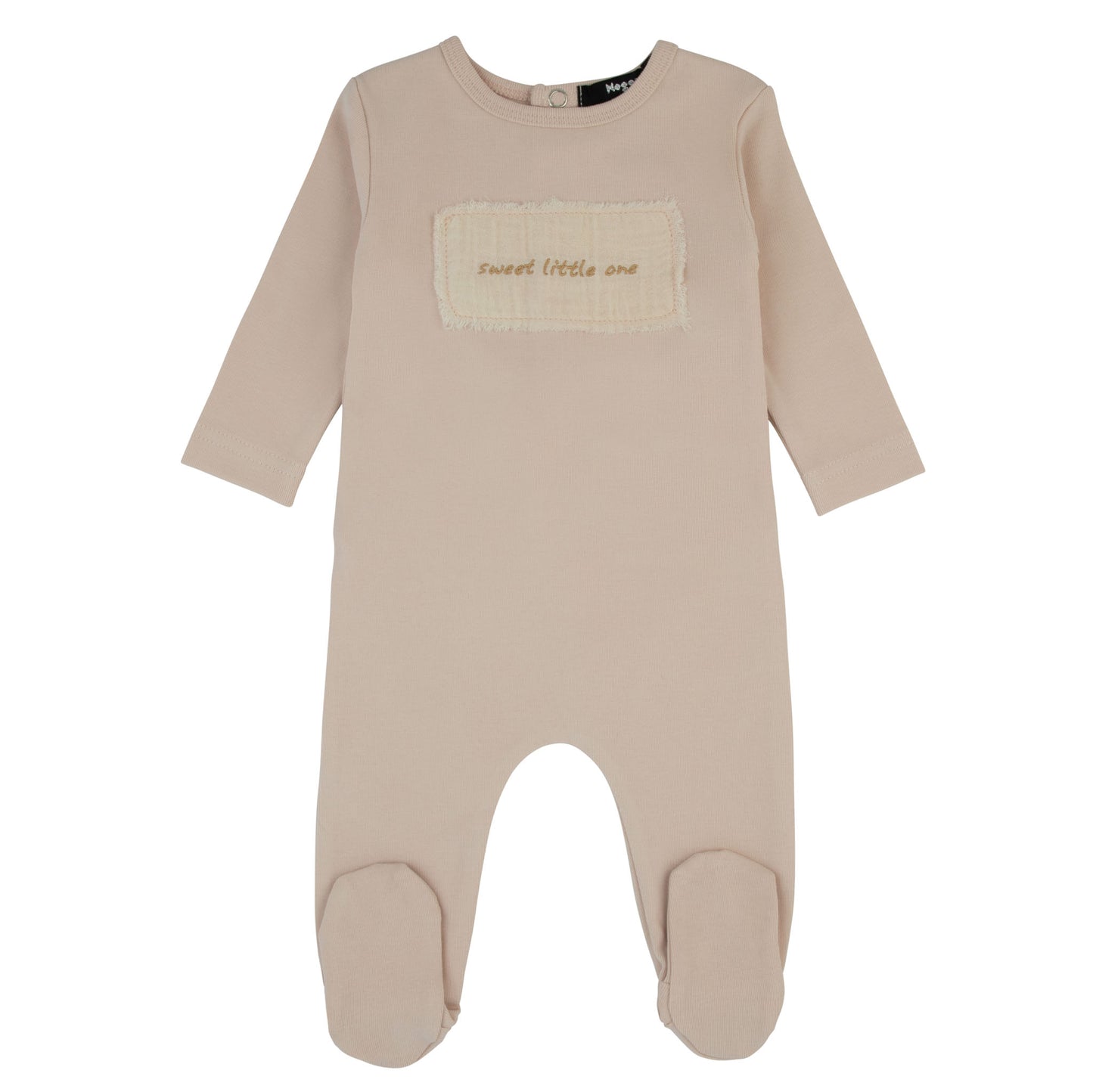 Girls Muslin Patch Footie