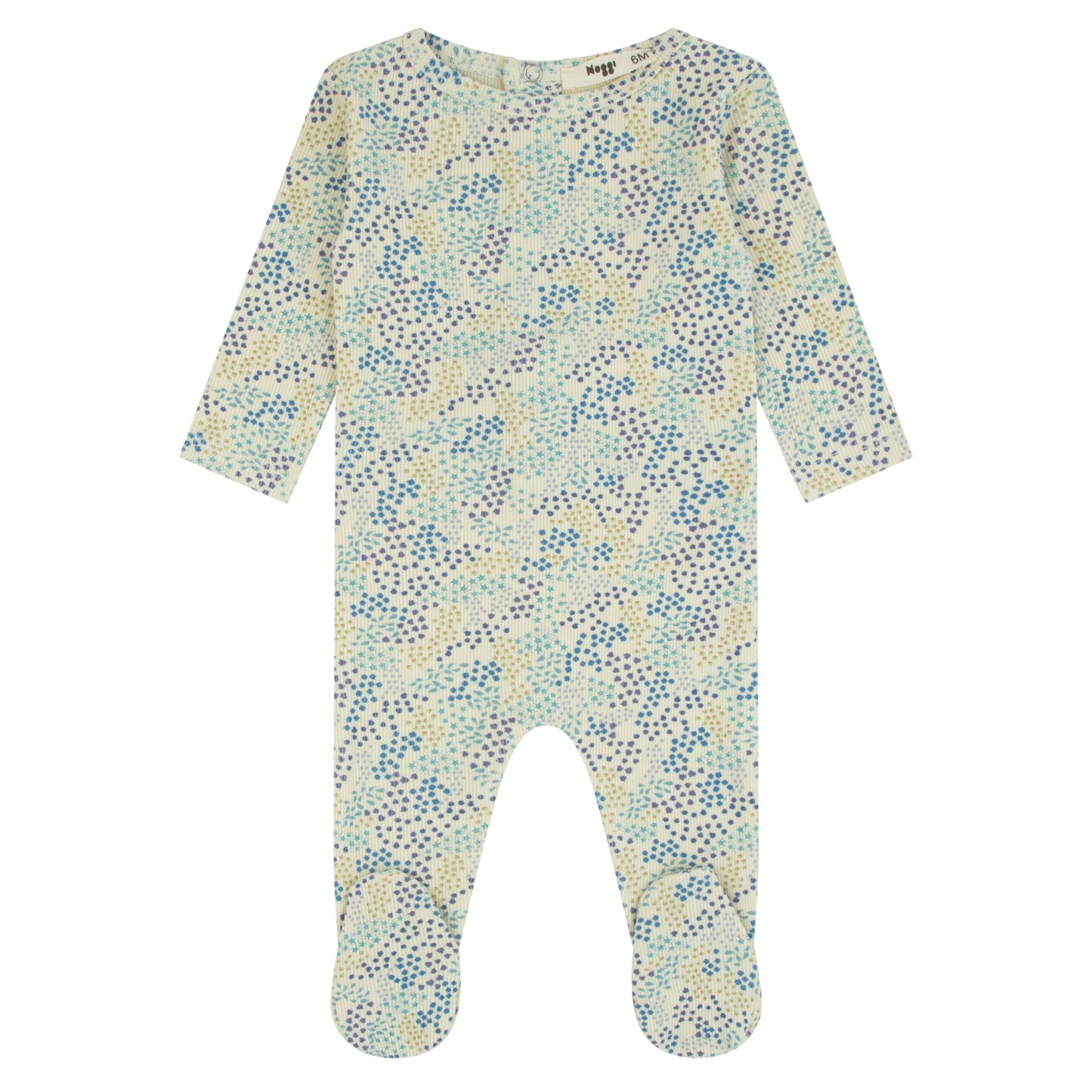 Floral Print Footie, Boys