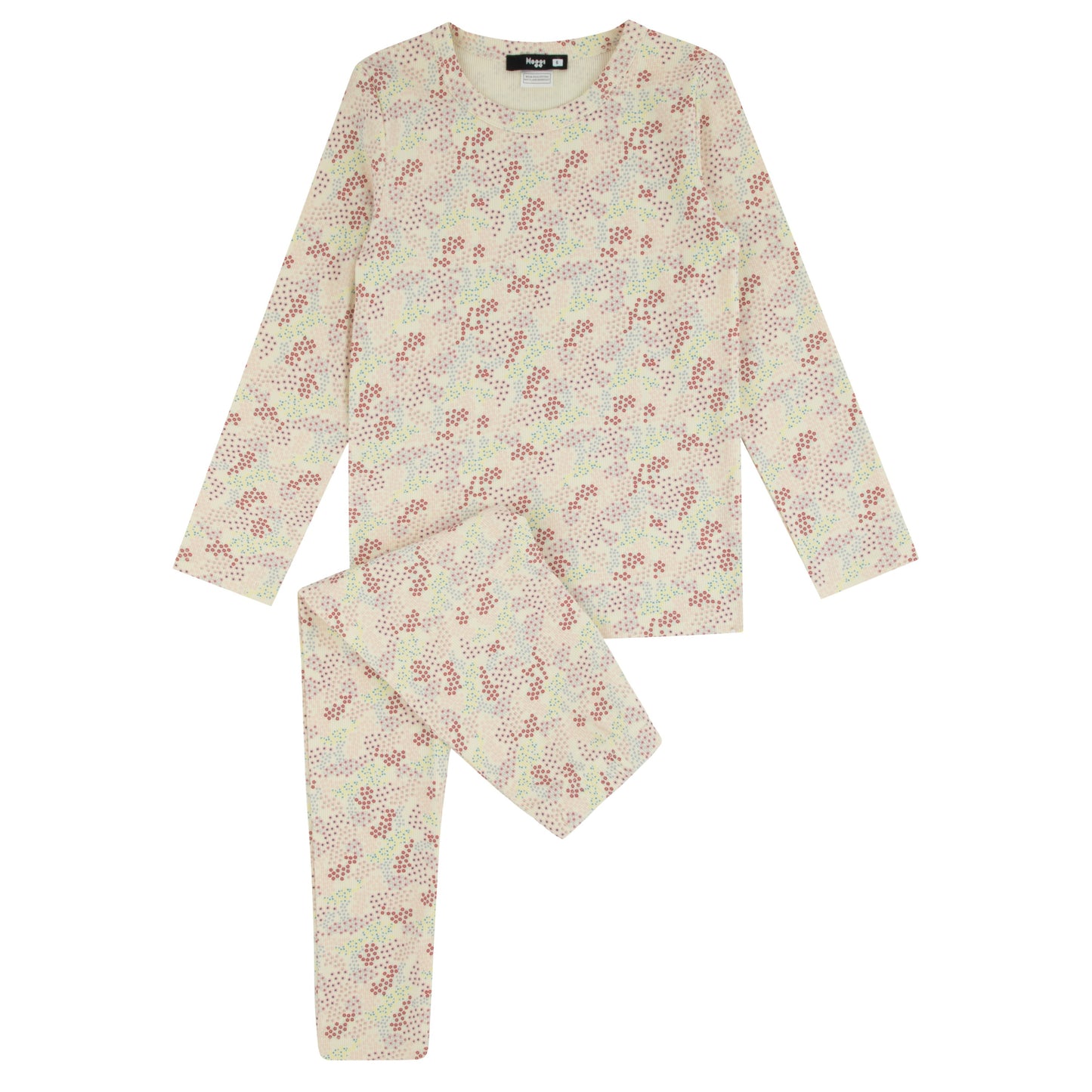 Floral Print Loungewear Set, Girls