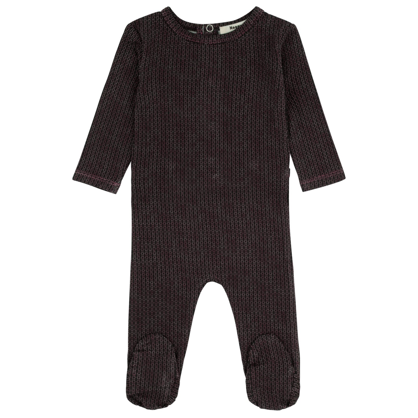 Ombre Printed Footie, Girls