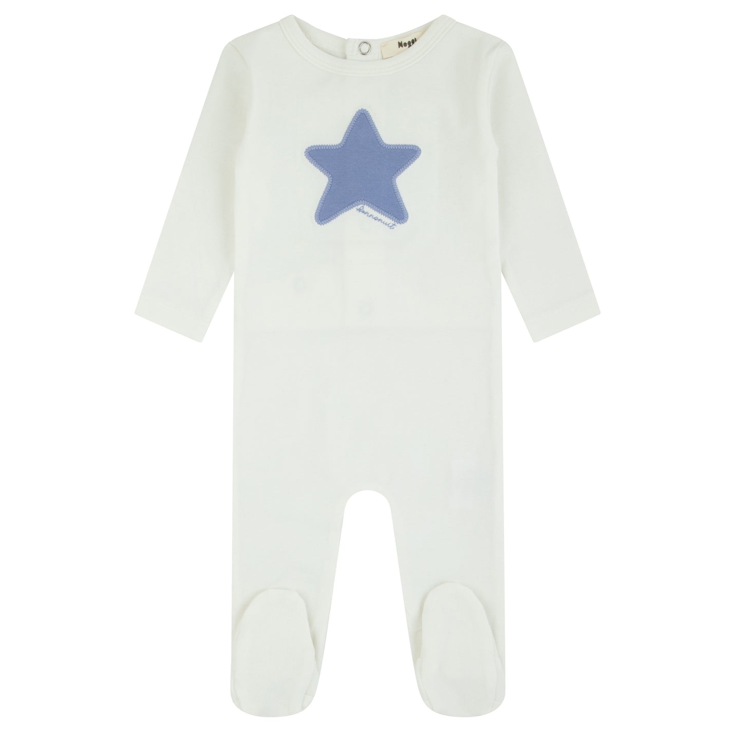 Short Sleeve Heart/Star Footie, Boys