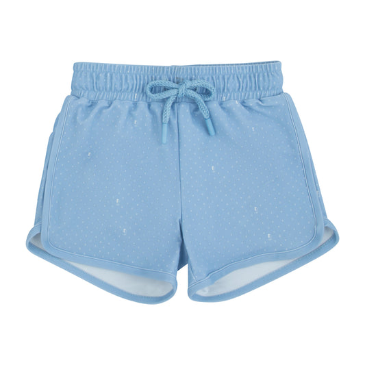 Sea Blue Emblem Swim Pants