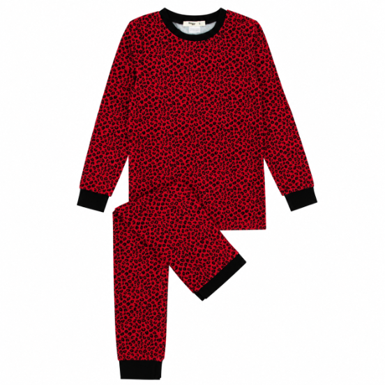 Bamboo Leopard Loungewear Set