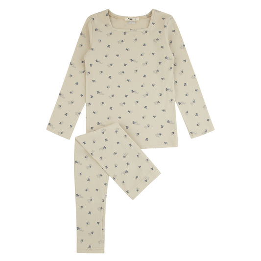 Bamboo Teddy Printed Loungewear Set, Boys