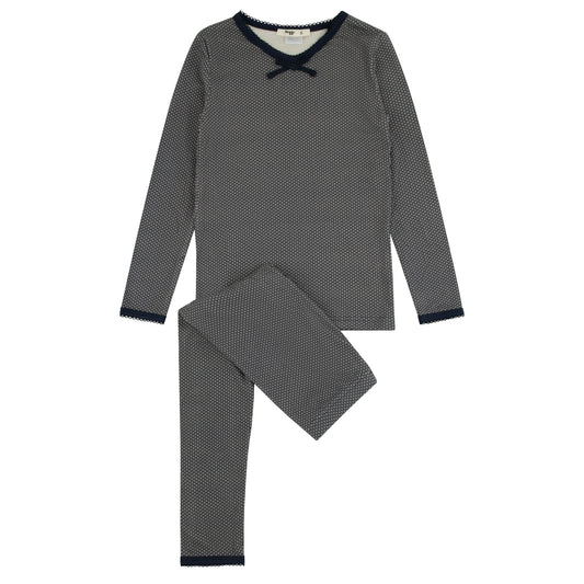 Bamboo Printed Loungewear Set, Girls