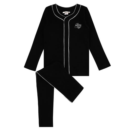 Bamboo Button Down Loungewear Set, Boys