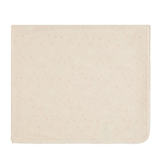 Ribbed Floral Wrap Blanket, Girls