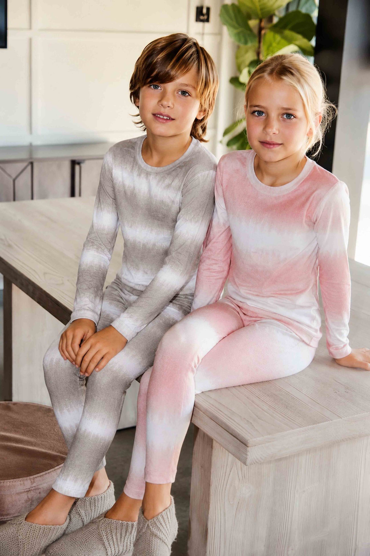 Velour Ombre Footie