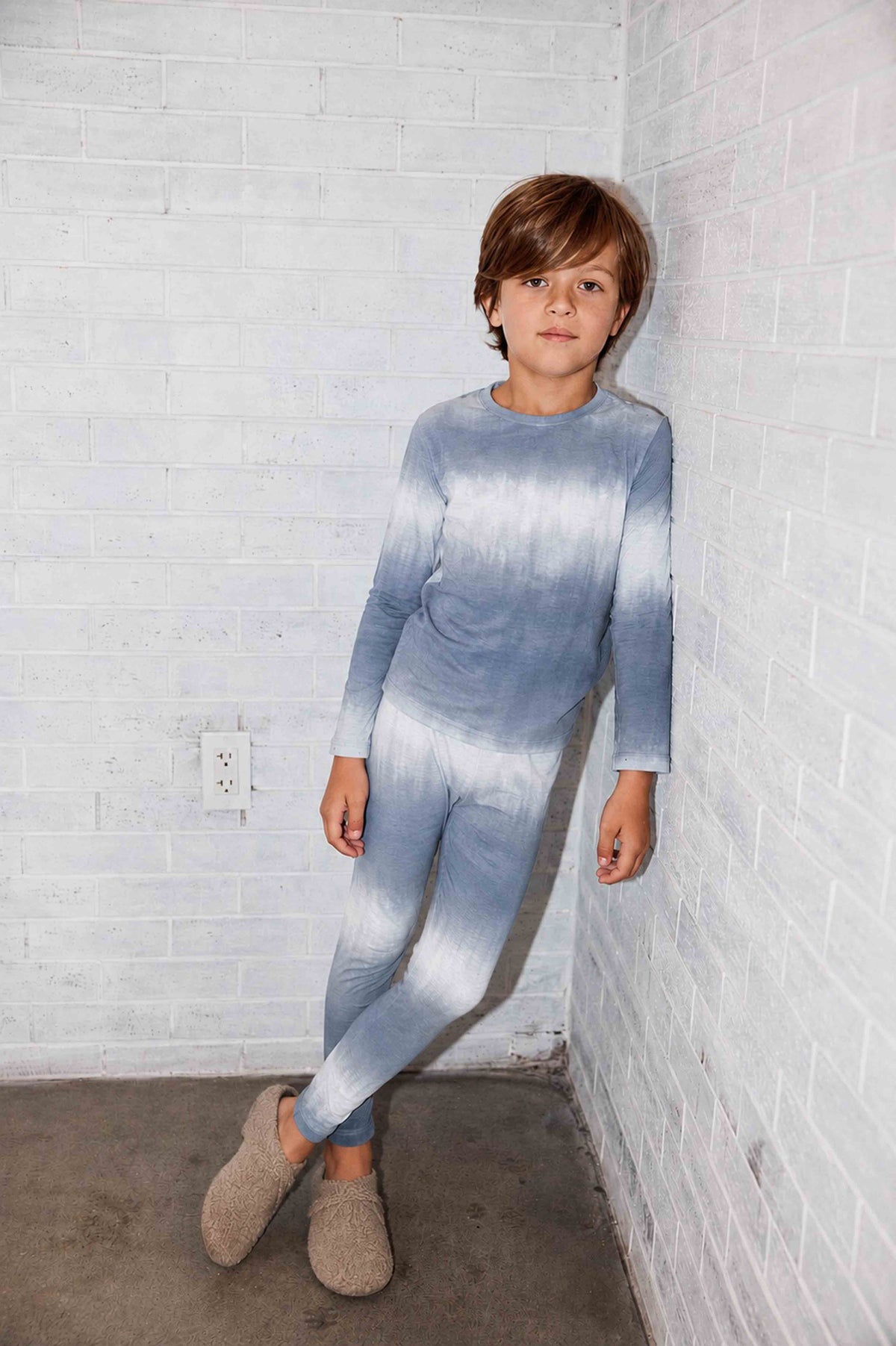 Velour Ombre Footie