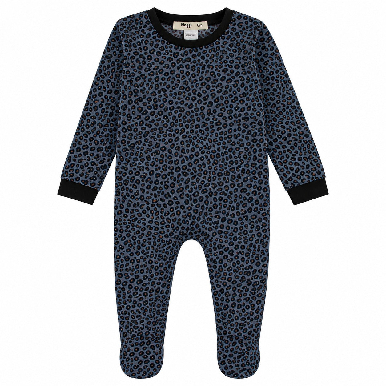 Bamboo Leopard Footie