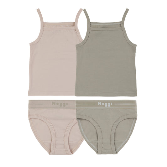 Logo Band Mauve + Taupe  (2 Sets)