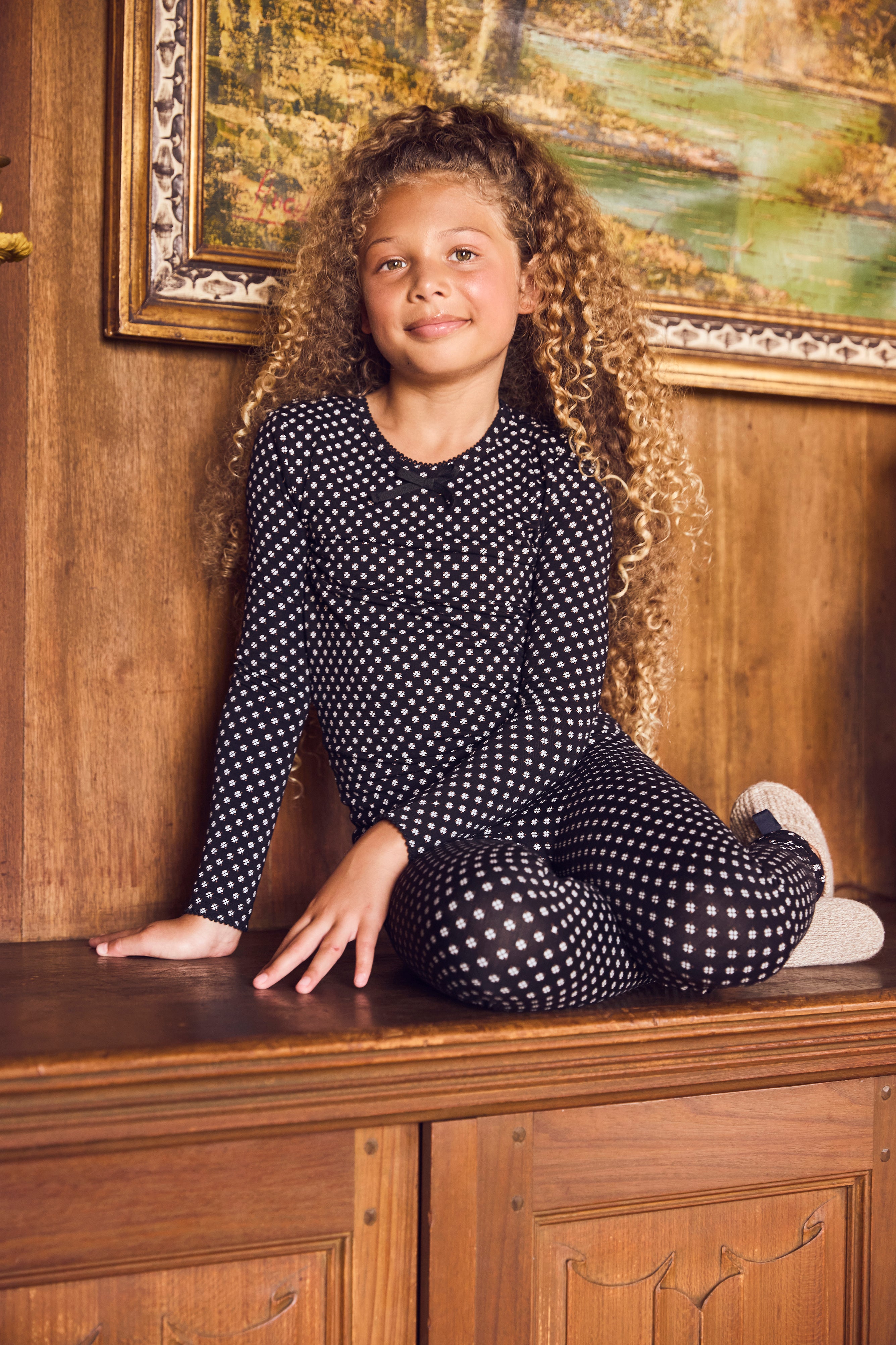 Boys Bamboo Pattern Loungewear Set – NoggiWear