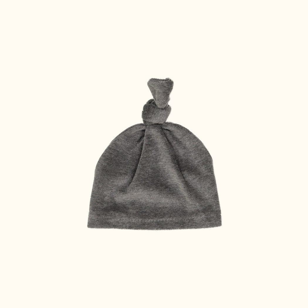 Charcoal Knot Hat