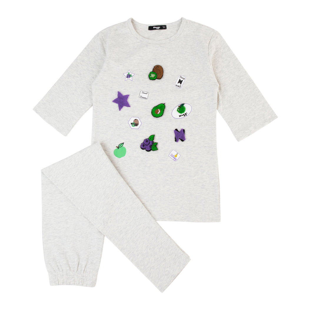 Prints and Patch Loungewear Set, Star