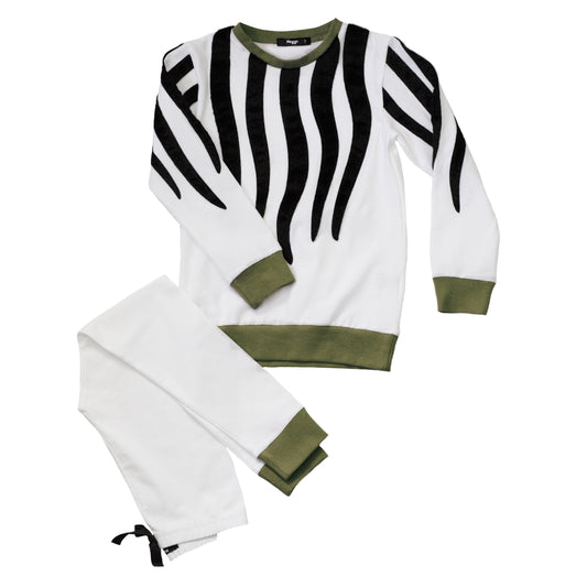 Boys Zebra Loungewear Set