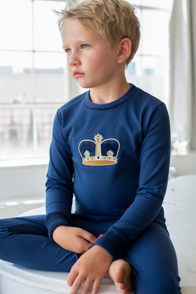 Velour Trim Crown Collection, Boys