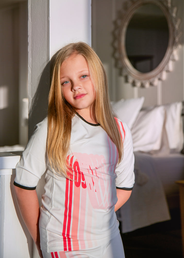 Noggi Wave Loungewear Set, Girls