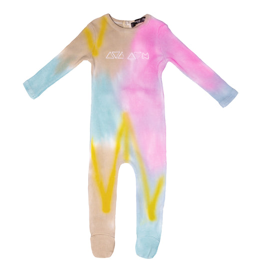 Tie Dye Footie, Girl