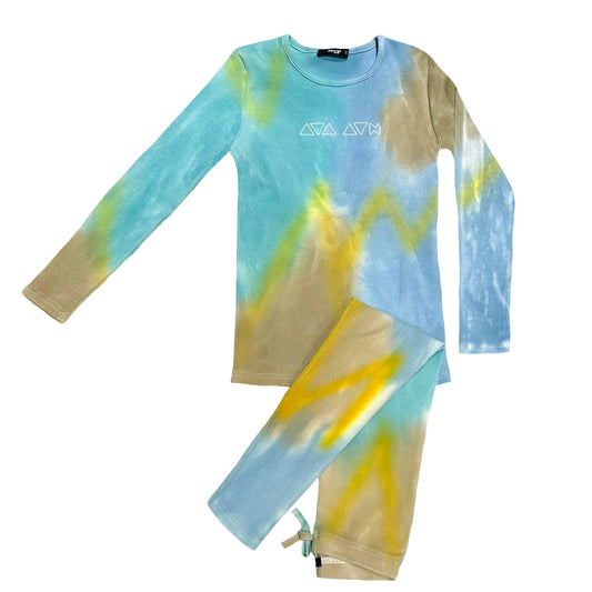 Tie Dye Loungwear Set, Boy