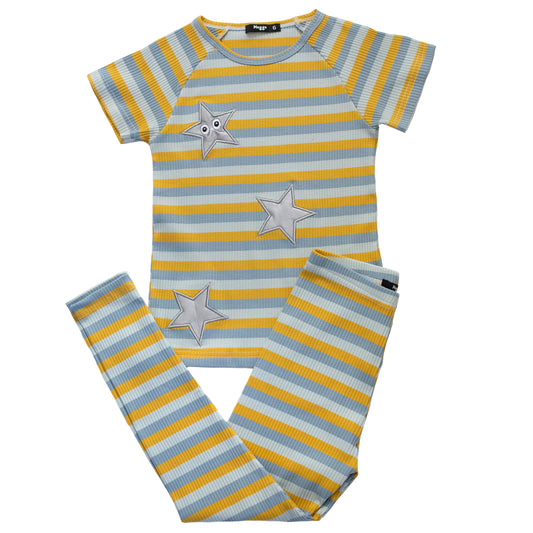 Boys Striped Happy Star