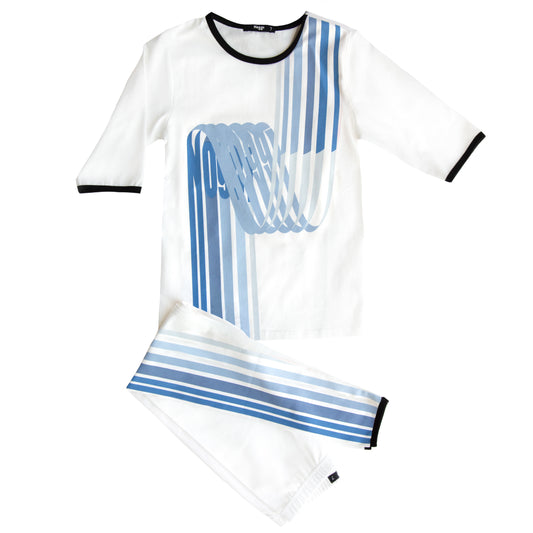 Noggi Wave Loungewear Set, Boys