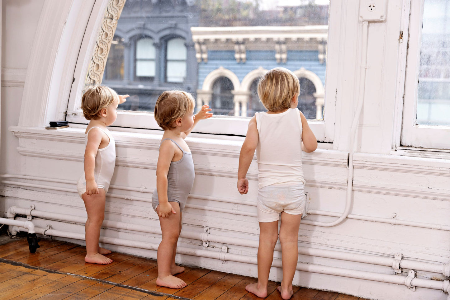 Basic White, Boy (Three Pack)