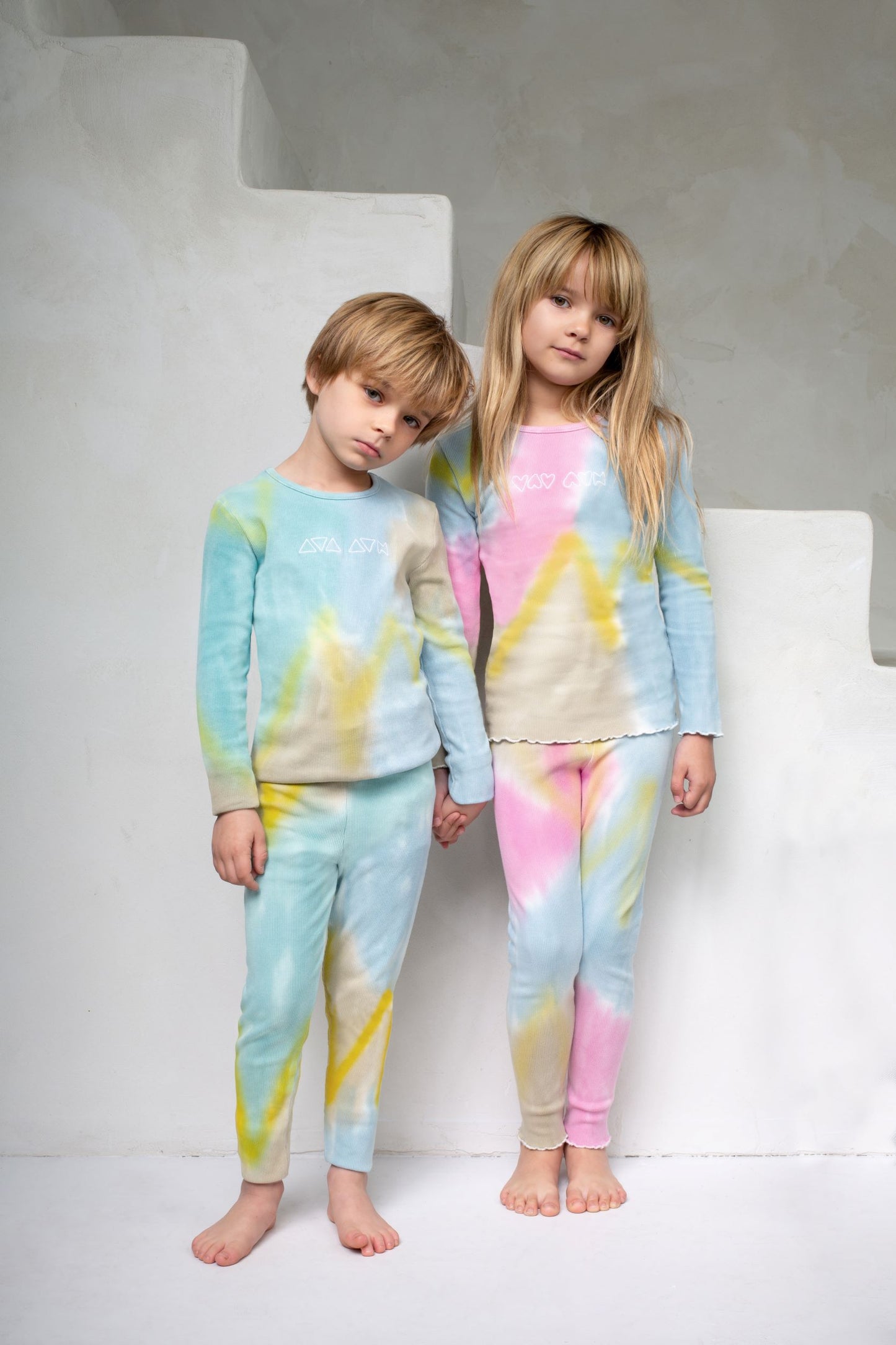 Tie Dye Loungewear Set, Girl